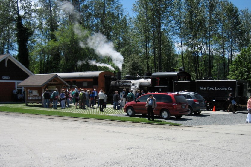 Tourist traps along our path.