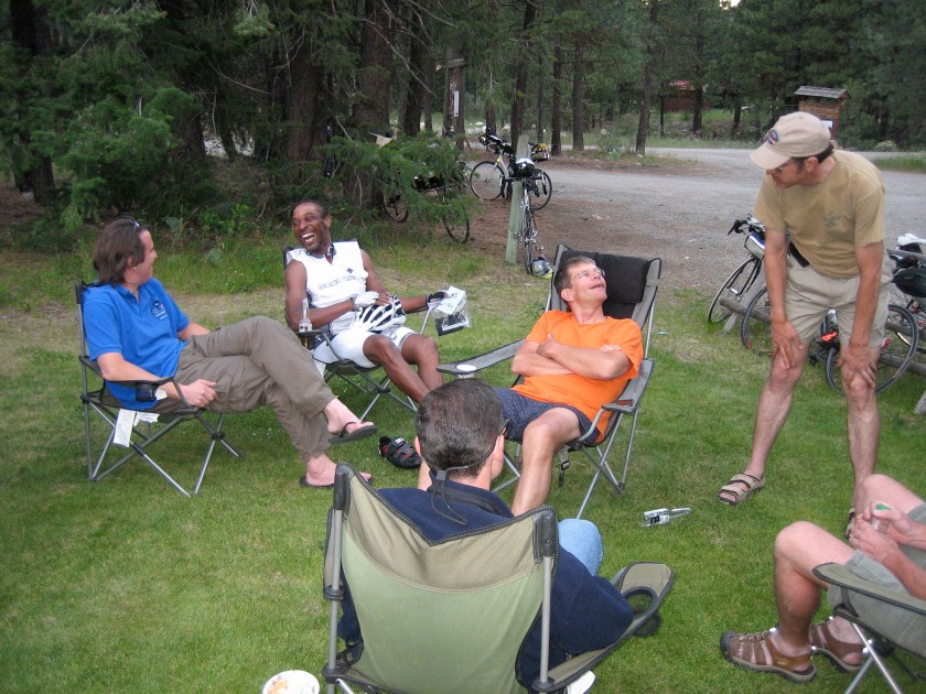 Supper time at Mazama.